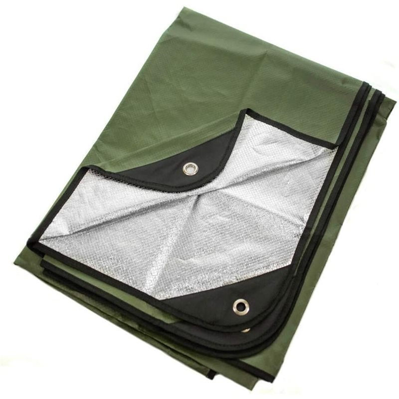 Survival Blanket Reflective - 【مستلزمات السفر】بطانية عازلة للحرارة مقاومة للماء