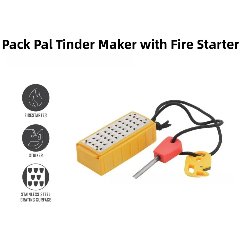 صانع الموثق خفيف الوزن مع مشغل - مراجعة Magnesium Fire Starter وسعره