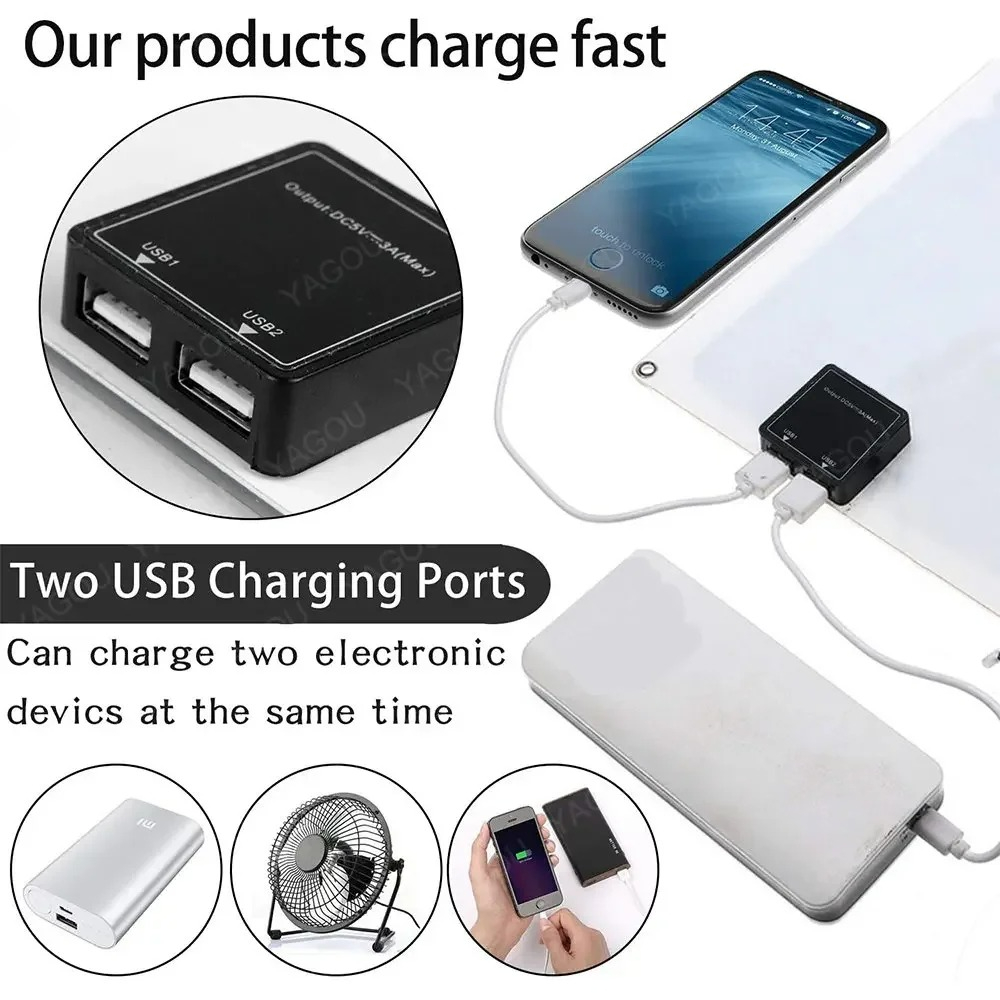 لوحة شمسية محمولة مقاومة للماء - مراجعة Solar Emergency Charger وسعره