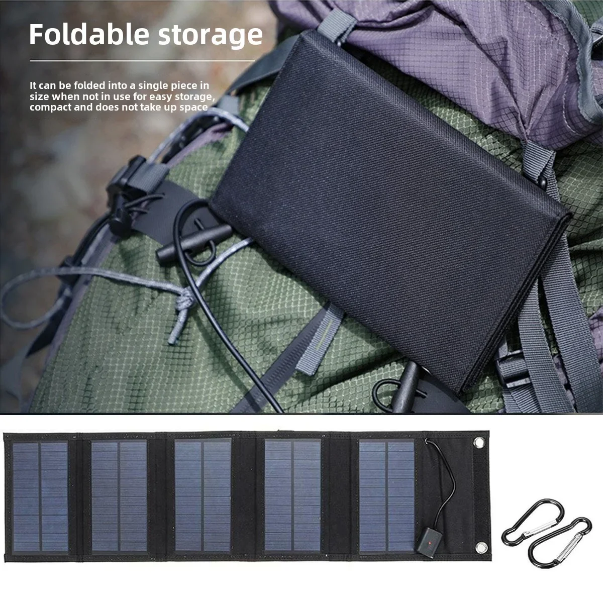 شاحن لوحي شمسي قابل للطي، بقوة - مراجعة Solar Emergency Charger وسعره