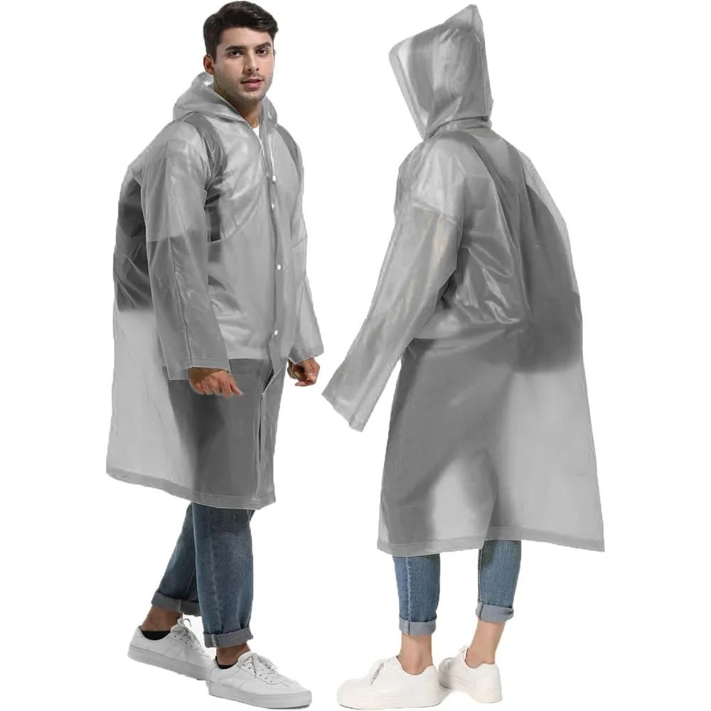  معطف مطر خفيف الوزن قابل لإع - مراجعة Emergency Poncho Rain وسعره